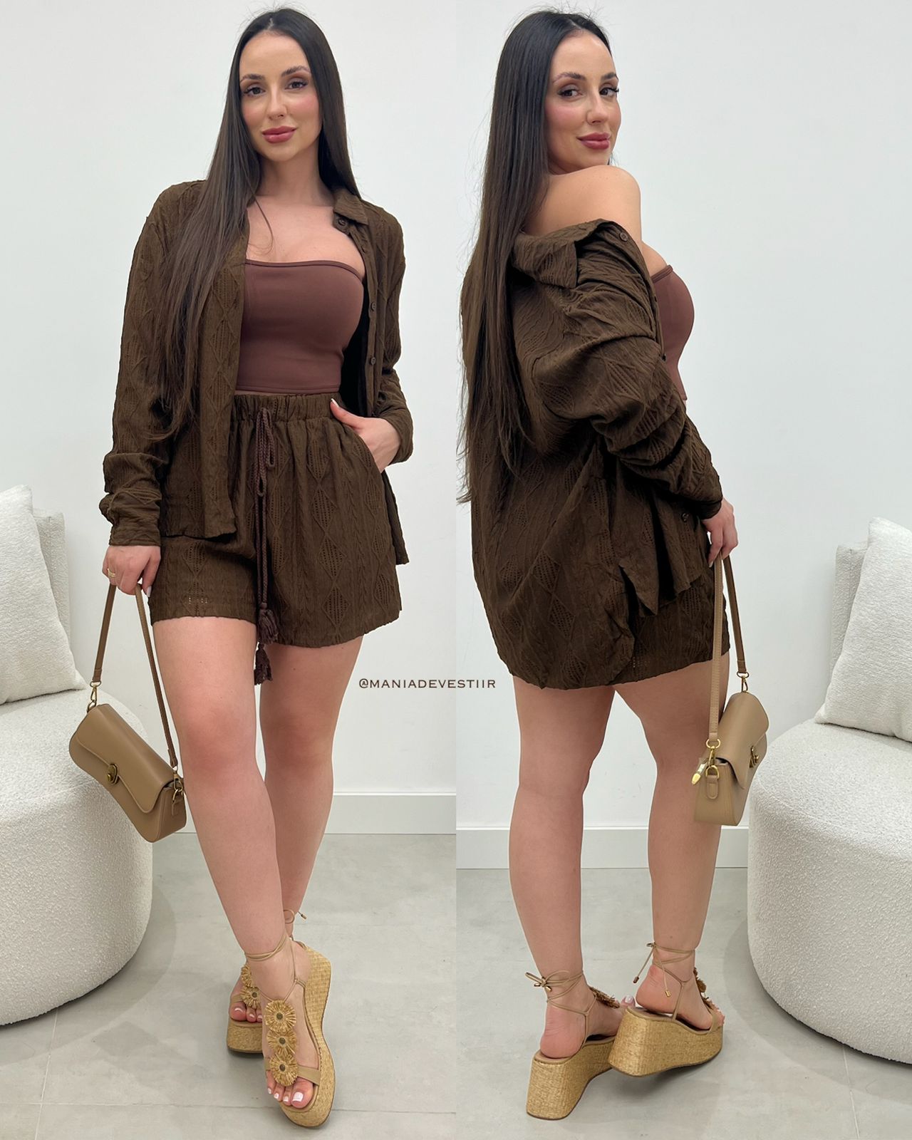 Conjunto Luana Chocolate 106998